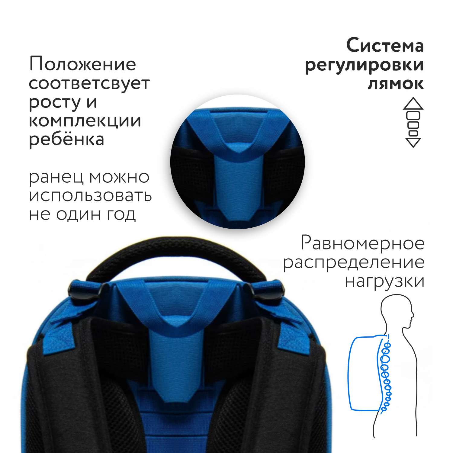 Ранец школьный Erhaft Racing S-G237 - фото 2