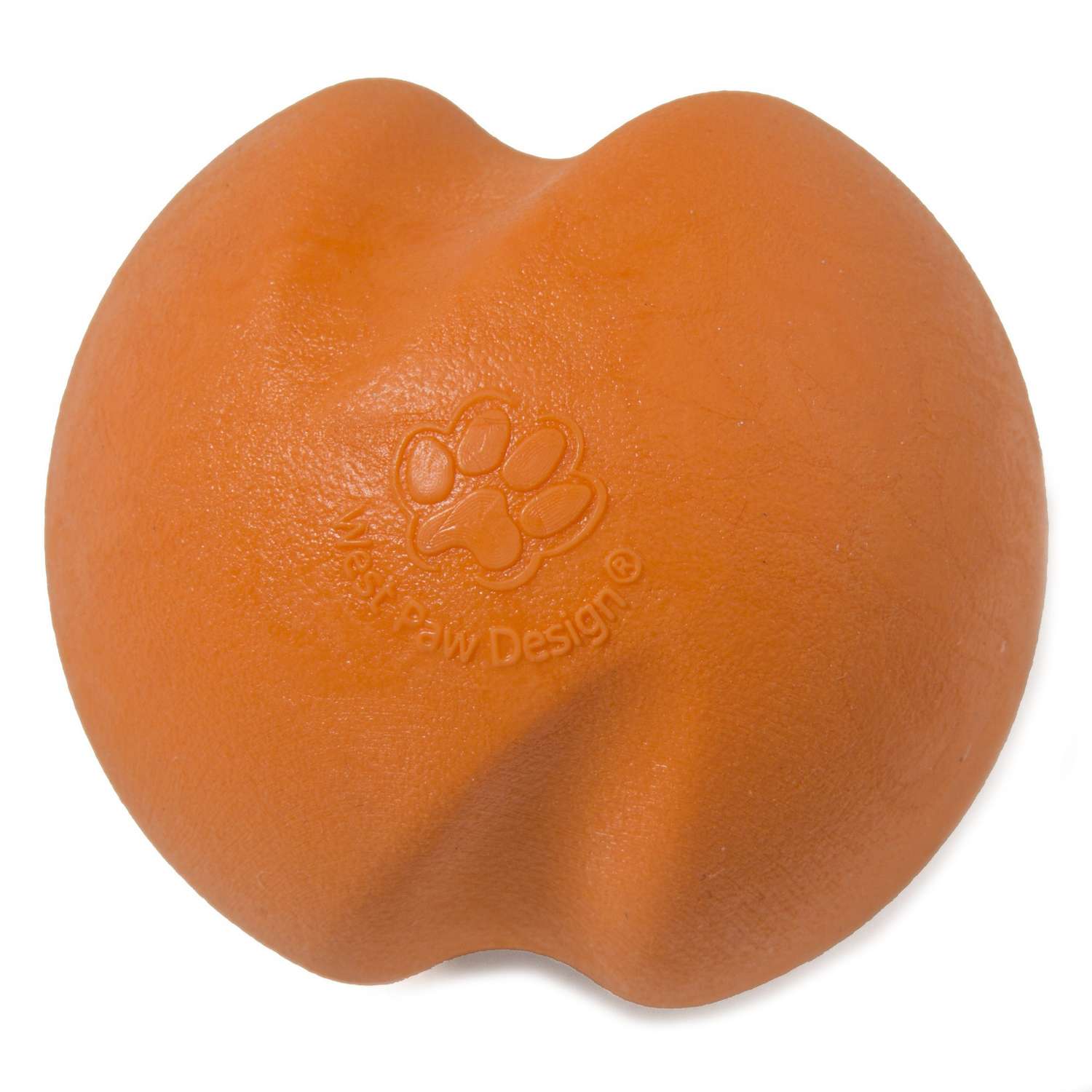 Игрушка для собак West Paw Zogoflex Jive Мячик XS Оранжевый - фото 1