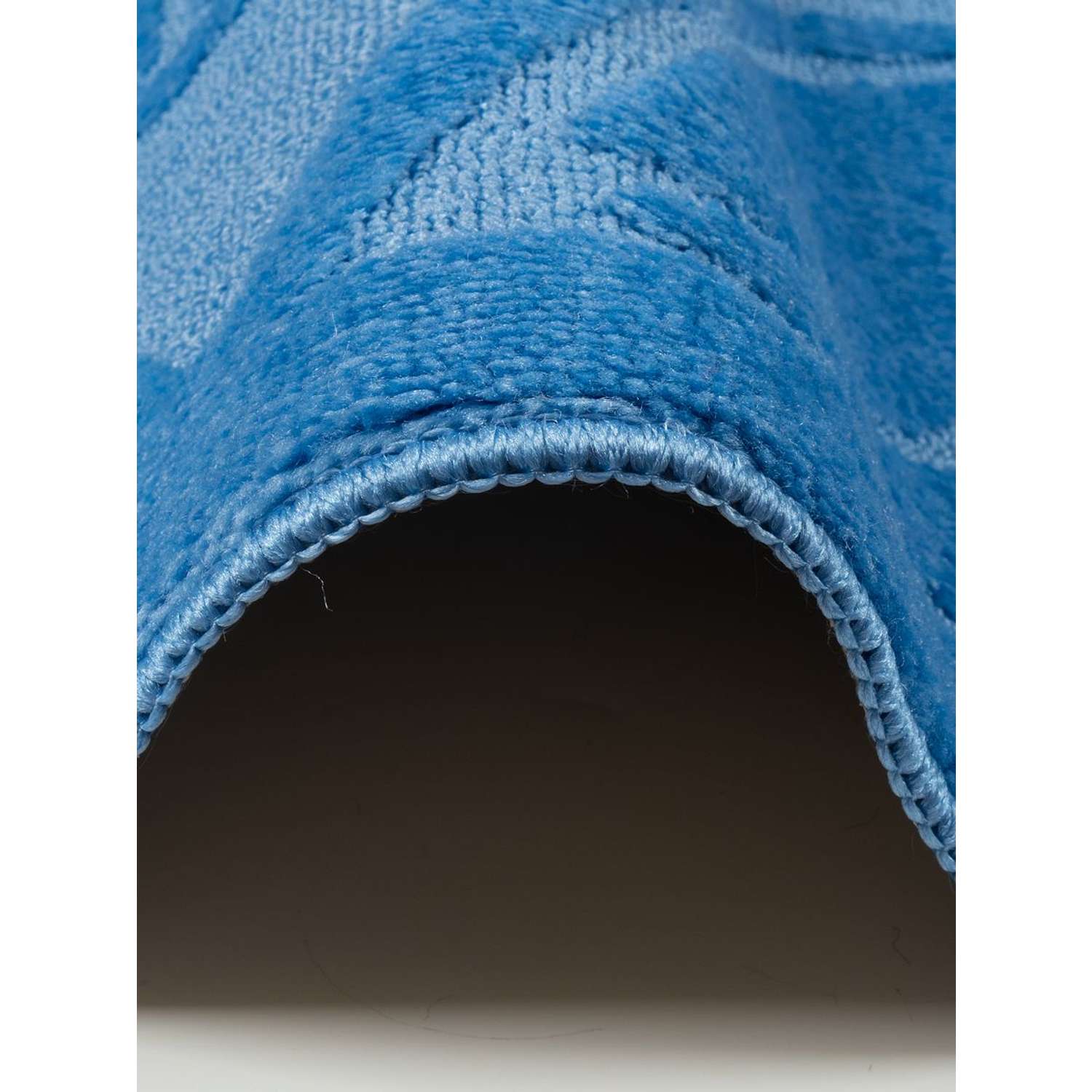 Коврик для ванной и туалета Confetti 60х100 см противоскользящий blue - фото 4
