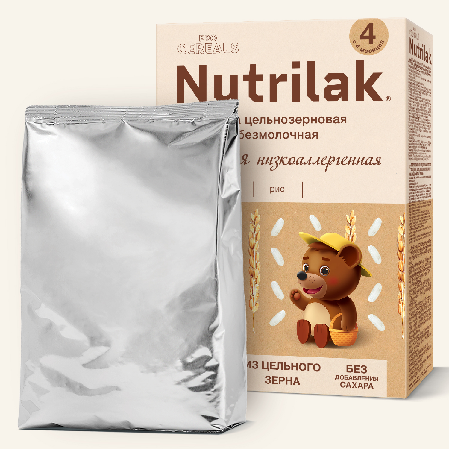 Каша безмолочная Nutrilak Premium Procereals рисовая 200г с 4месяцев - фото 9