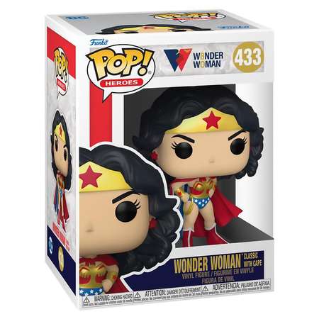 Фигурка Funko POP! Heroes DC Wonder Woman 80th Wonder Woman ClassicV Cape 55008