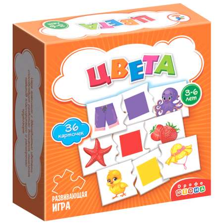 Игра развивающая Дрофа-Медиа Цвета 4212