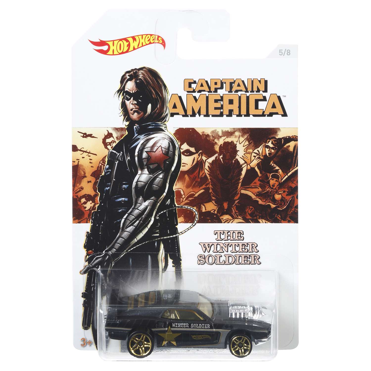 Машинки Hot Wheels Капитан Америка 3 в ассортименте DJK75 - фото 18