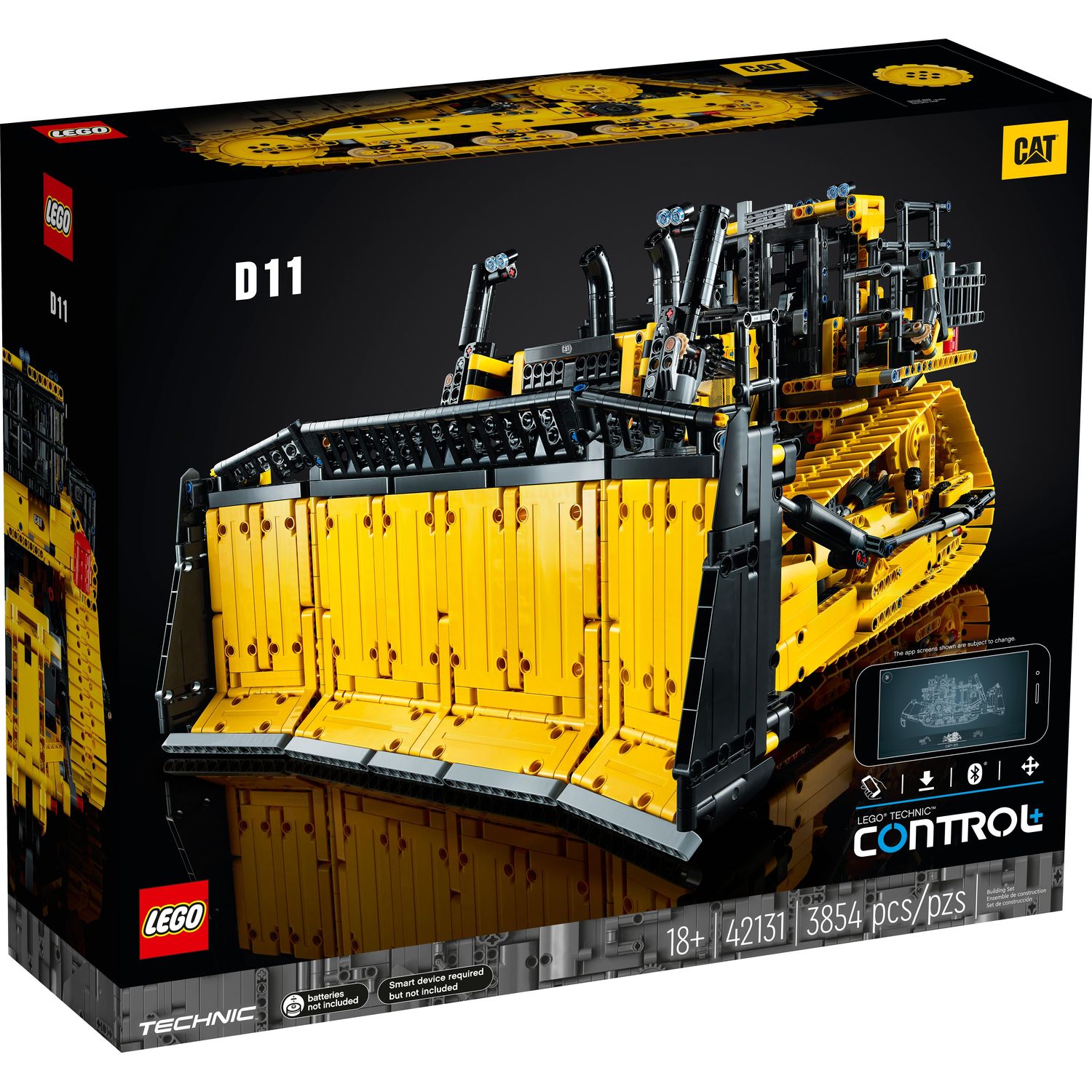 Конструктор LEGO Technic Бульдозер 42131 - фото 9