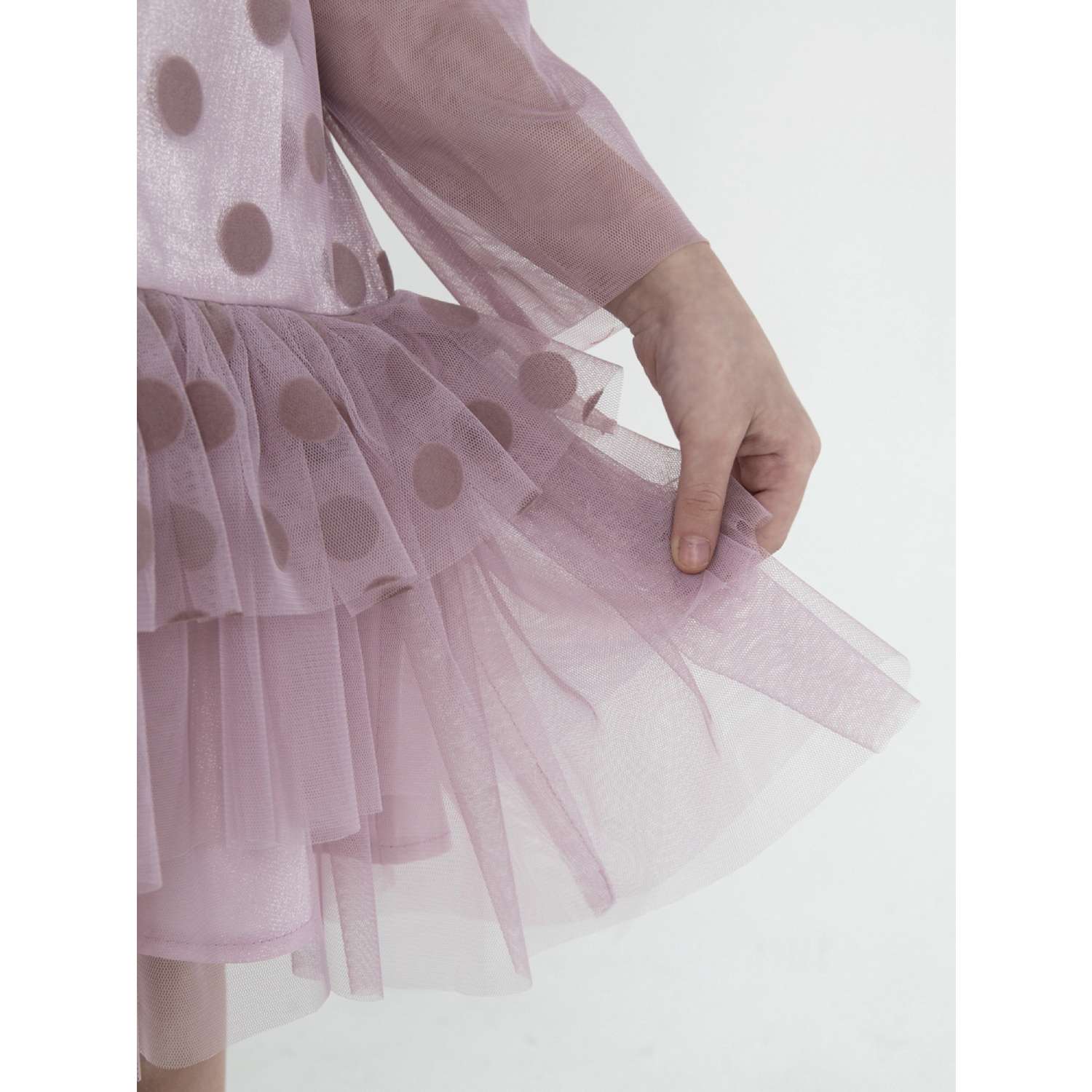 Платье LisaWeta D344 розовый - фото 5