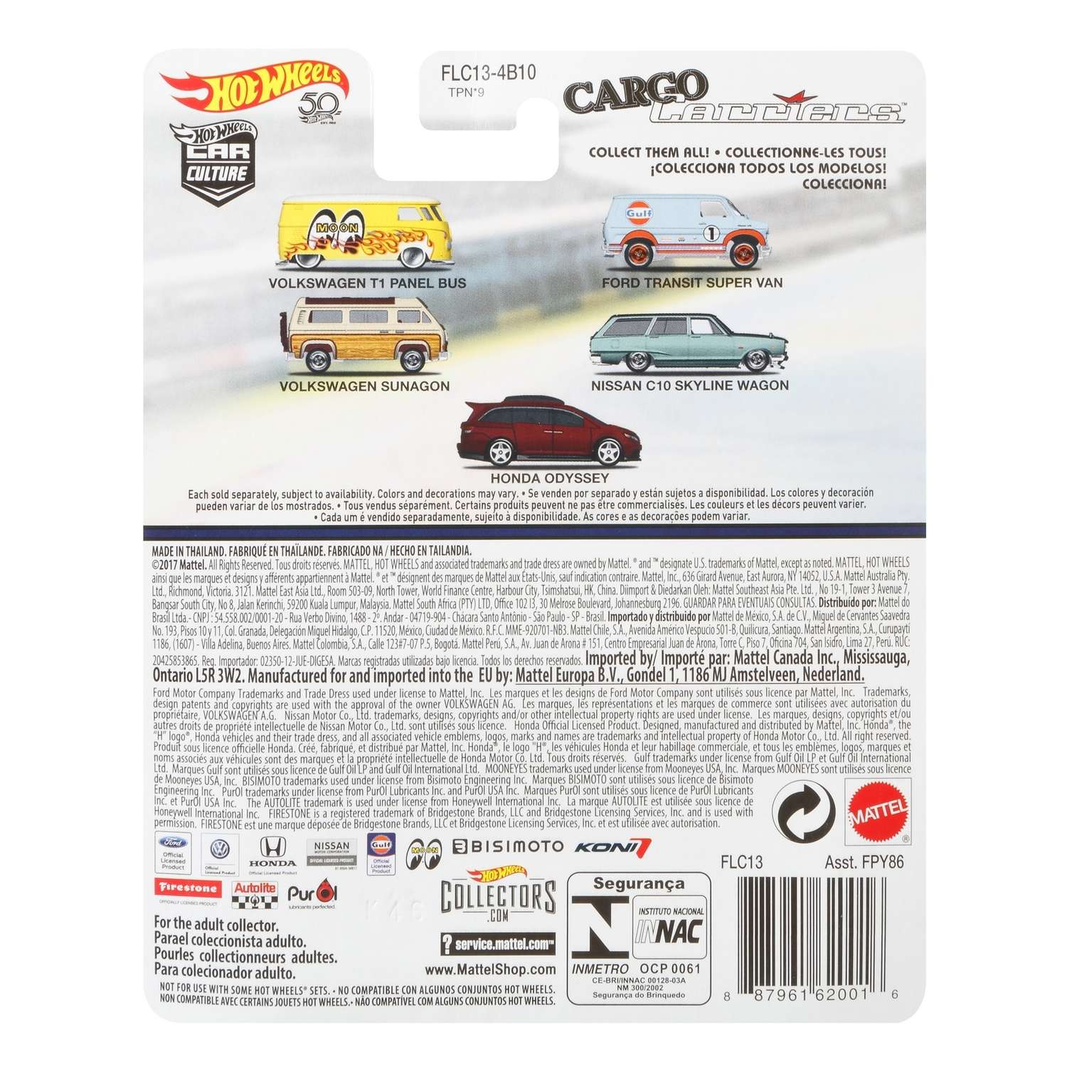 Автомобиль Hot Wheels Ford 1:64 FPY86 - фото 3