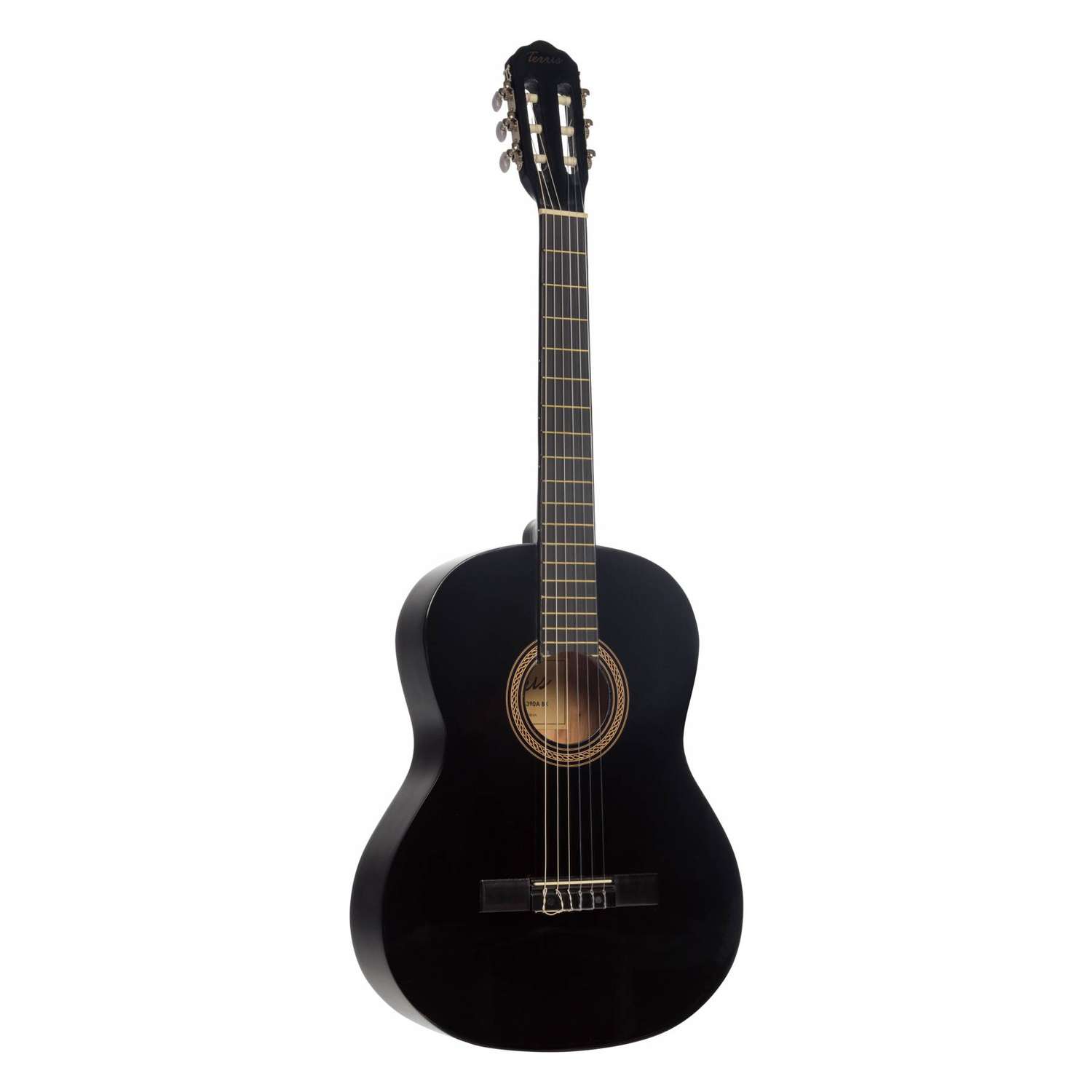 Гитара классическая 4/4 Terris TC-390A BK с анкером цвет черный - фото 2