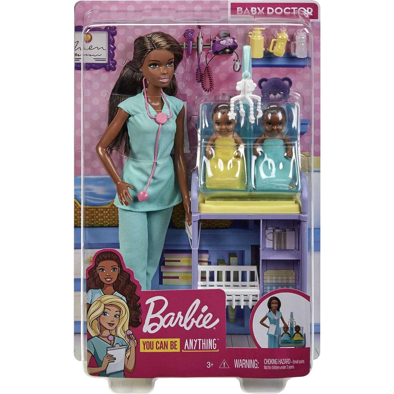 Набор игровой Barbie Детский врач Шатенка GKH24 GKH24 - фото 6