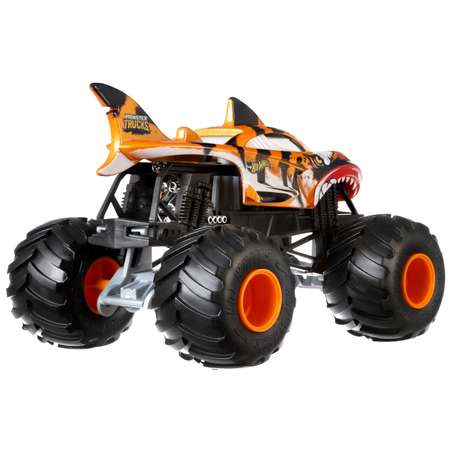 Машинка Hot Wheels Monster Trucks Тигровая акула FYJ92