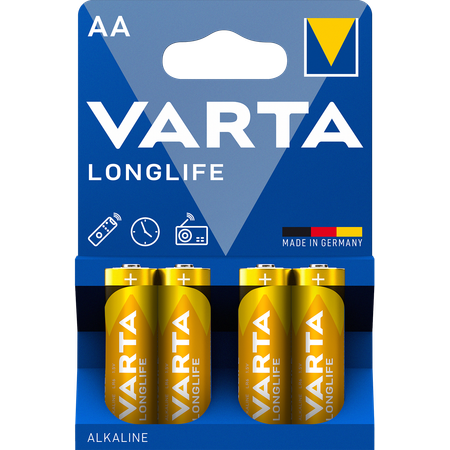 Батарейка Varta Longlife Mignon 1.5V - LR06/ AA 4шт