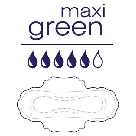 Прокладки Bella Perfecta Maxi 8шт Green