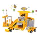 Гараж Funky Toys Строительная техника многоуровневый