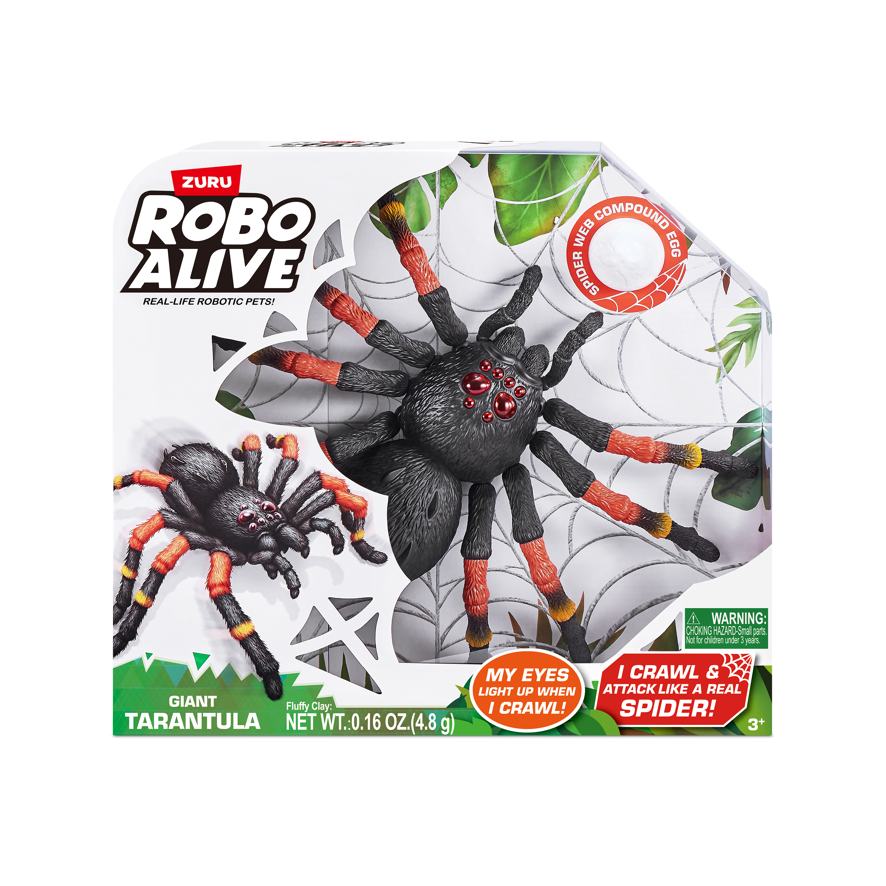 Паук РУ Zuru ROBO ALIVE Гигантский тарантул - фото 11