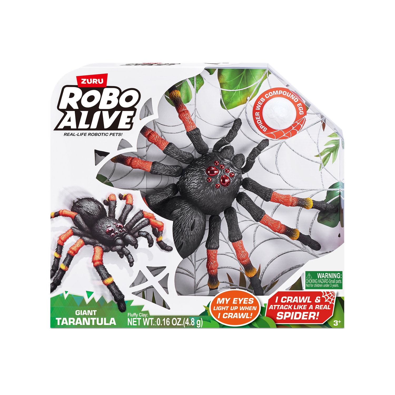 Игрушка ROBO ALIVE Гигантский тарантул 7170 - фото 11