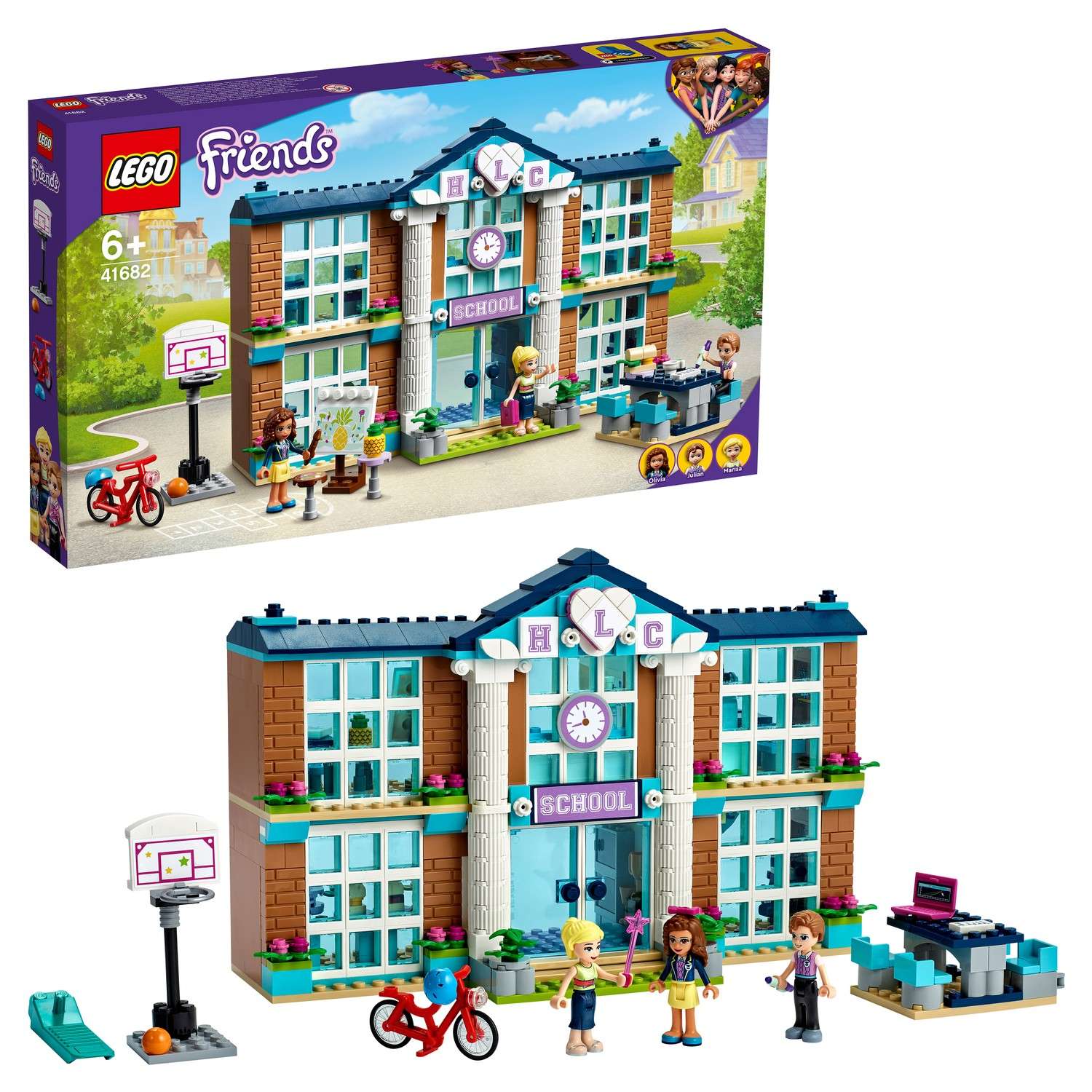 Конструктор LEGO Friends Школа Хартлейк Сити 41682 - фото 1