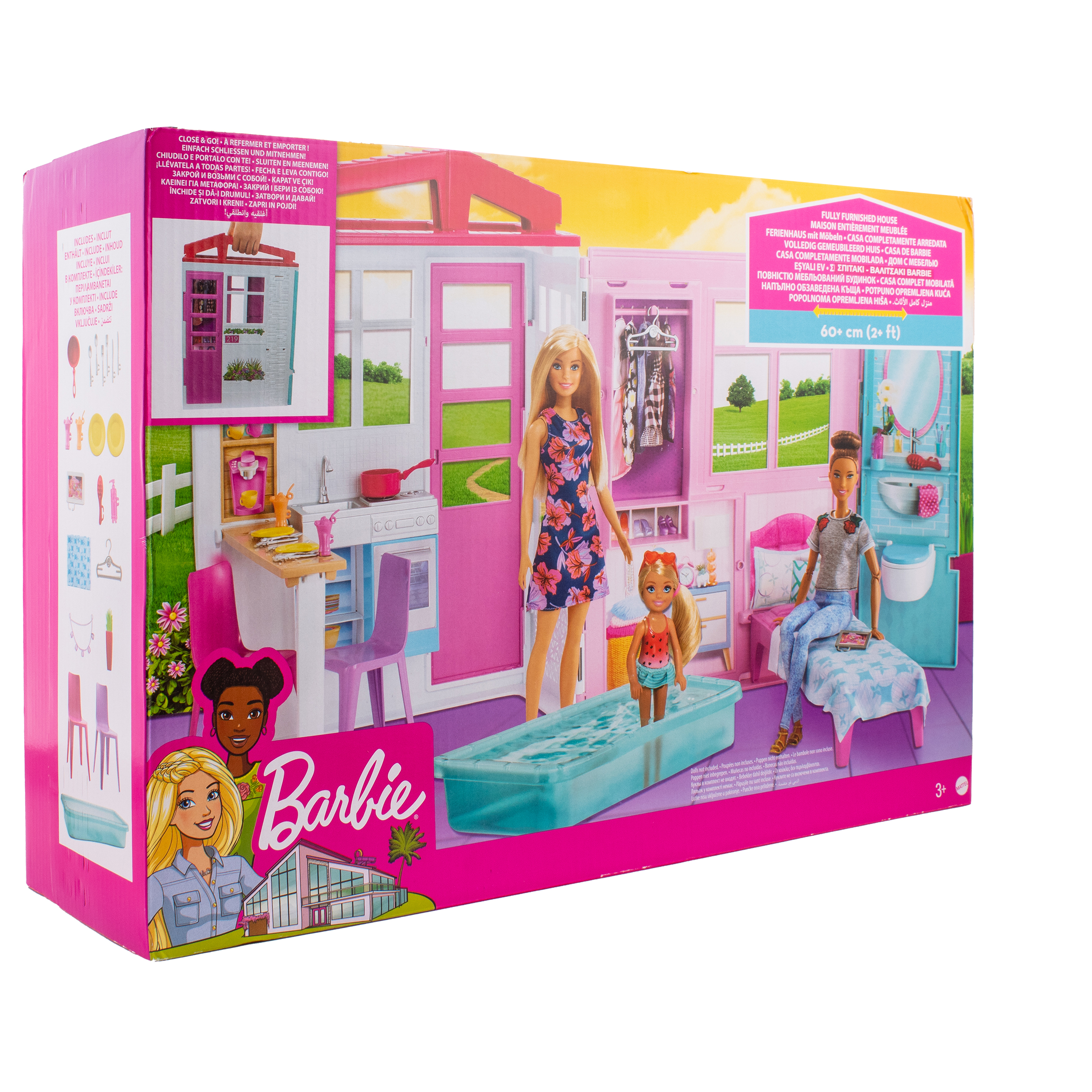 Набор игровой Mattel Barbie Кукольный дом FXG54 - фото 1