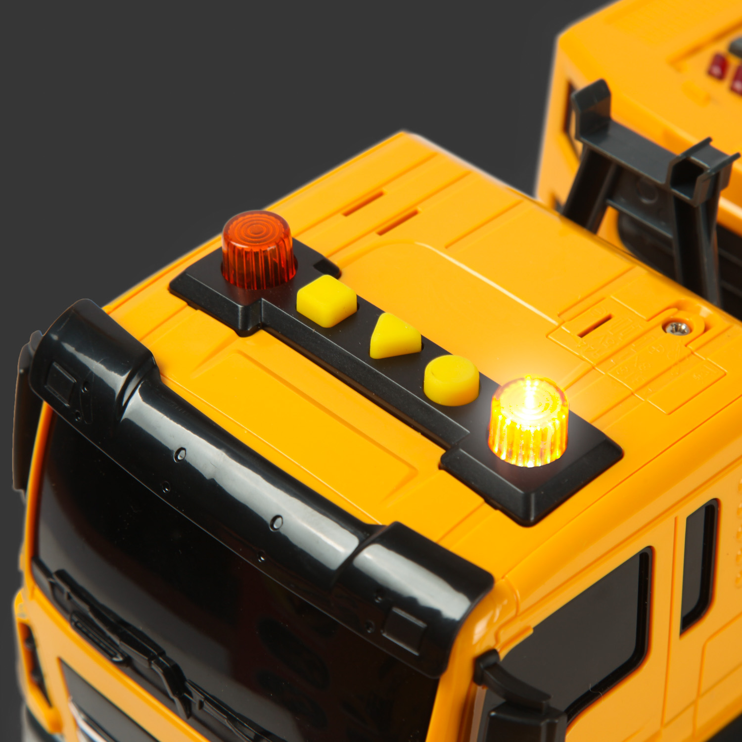 Машинка Mobicaro 1:10 Грузовик с эскаватором Желтый 666-62T 666-62T - фото 4