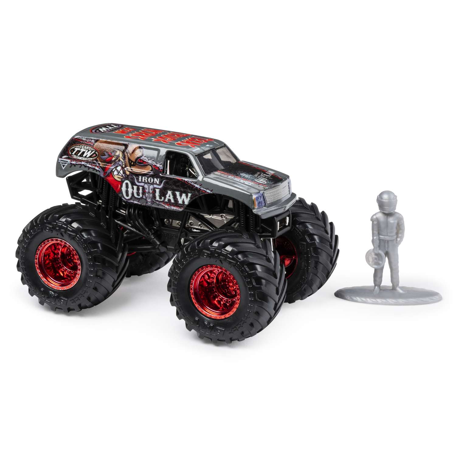 Машинка Monster Jam 1:64 Iron Outlaw 6044941/20116898 6044941 - фото 1