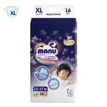 Подгузники MANU ночные XL 12-17кг 16шт