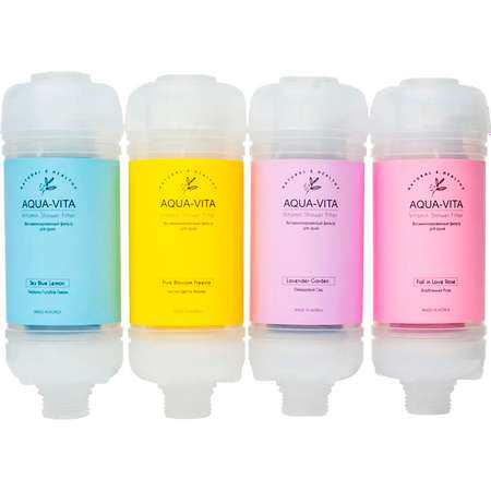 Фильтр для душа Aqua-Vita витаминный и ароматизированный Чистый Цветок Фрезии