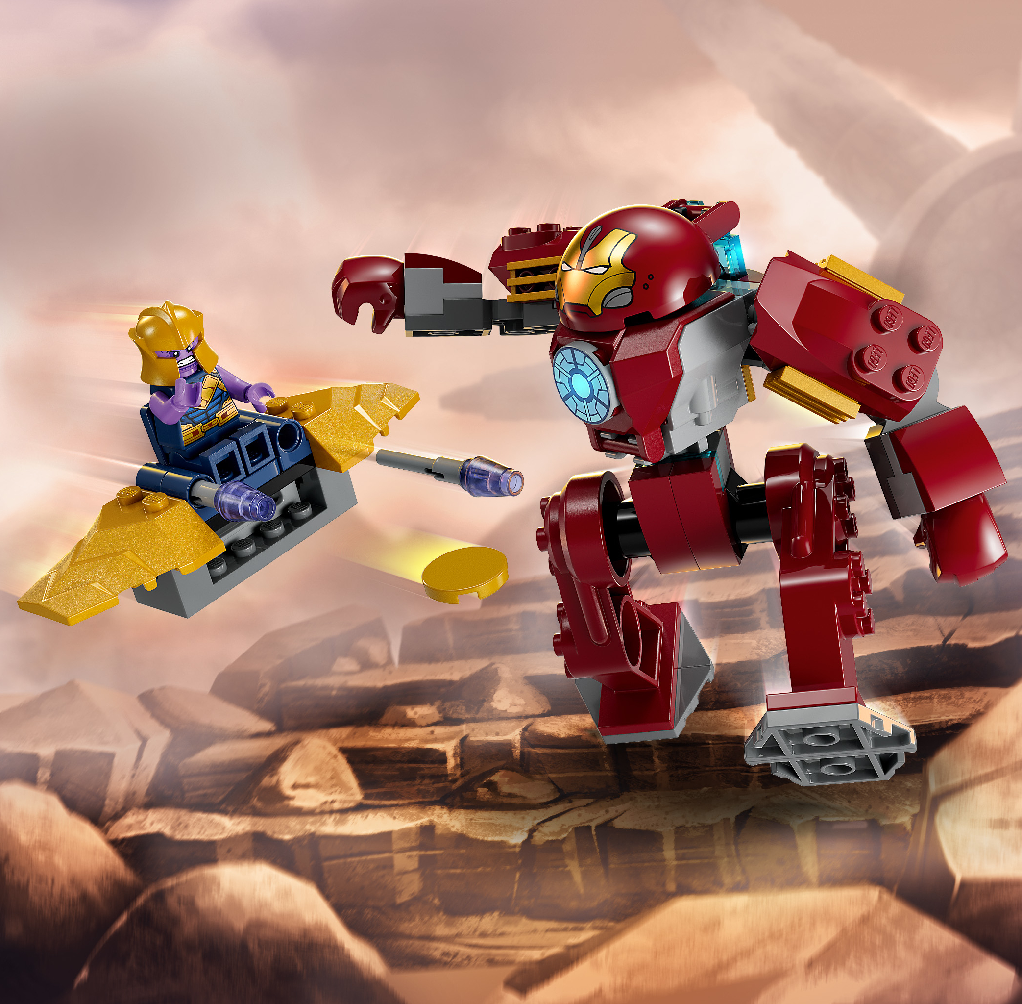 Конструктор LEGO Marvel Iron Man Hulkbuster vs. Thanos 76263 - фото 18