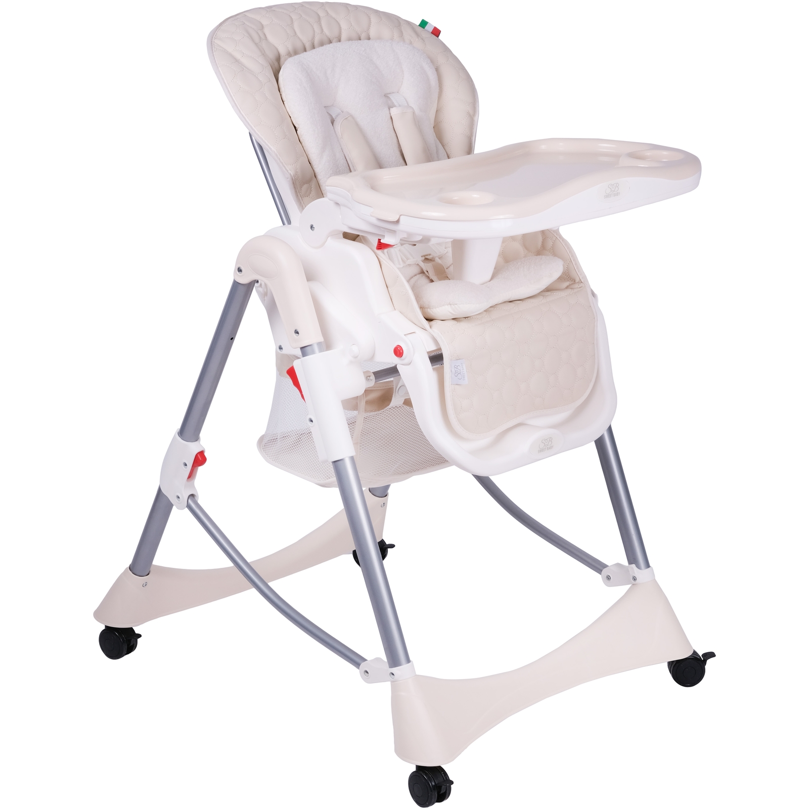 Стульчик для кормления Sweet Baby Royal Classic cream - фото 1