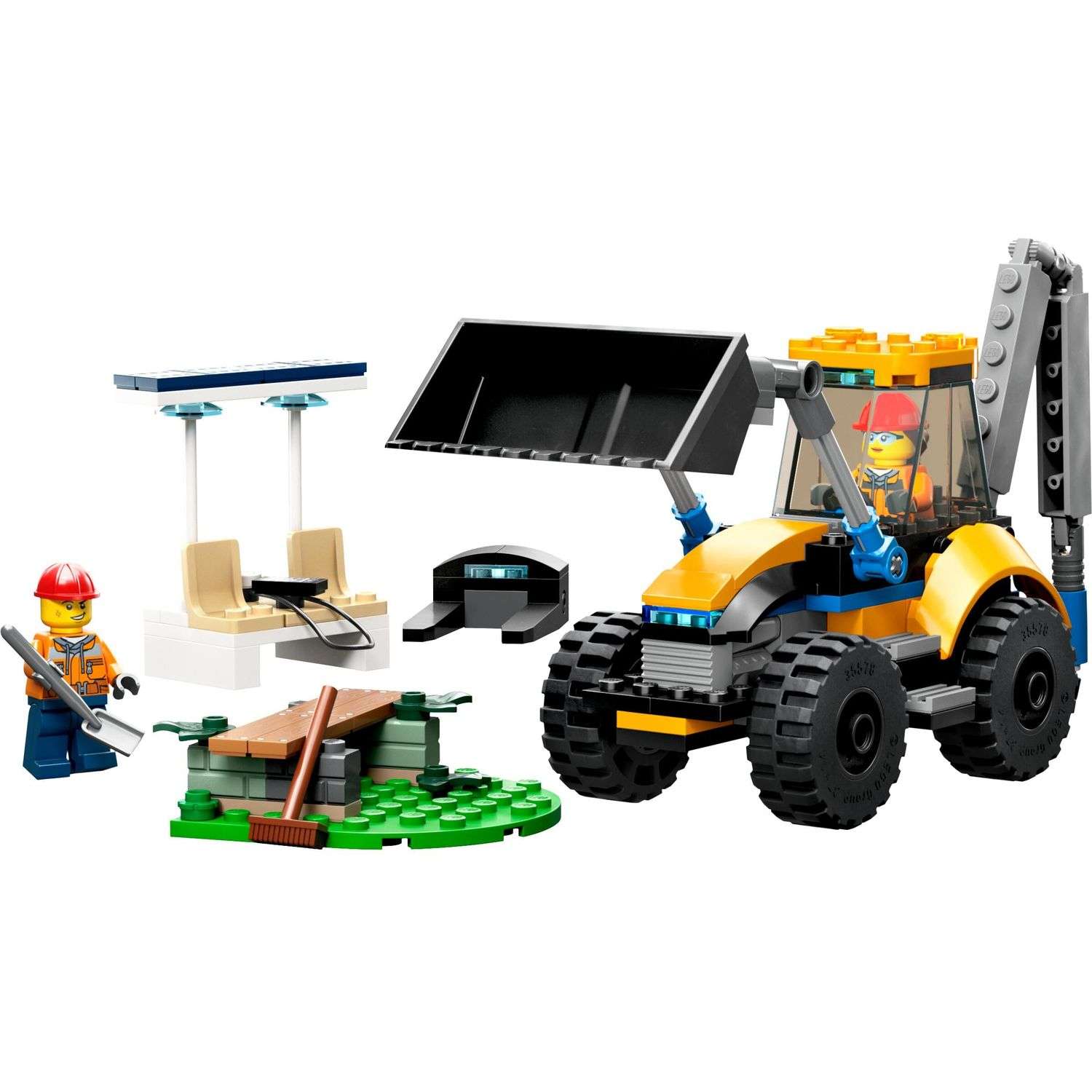 Конструктор Lego Строительный экскаватор 60385 - фото 1