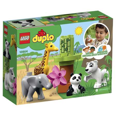 Конструктор LEGO DUPLO Town Детишки животных 10904