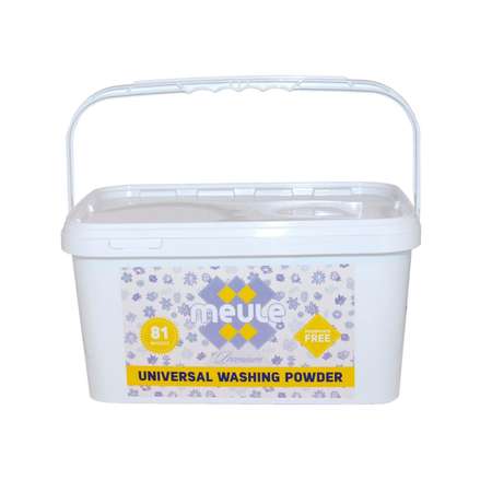 Стиральный порошок MEULE Premium Universal Washing Powder универсальный бесфосфатный концентрированный 3кг
