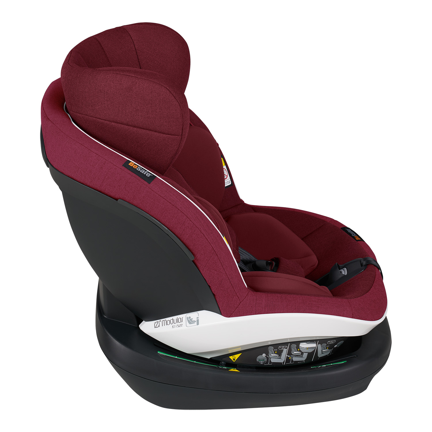 Автокресло BeSafe iZi Modular X1 Burgundy Melange - фото 4