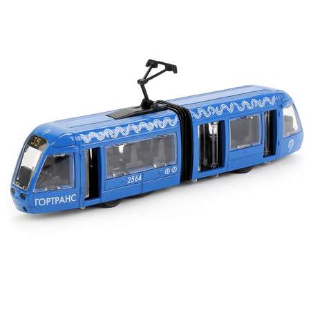 Трамвай Технопарк инерционный с гармошкой 256364