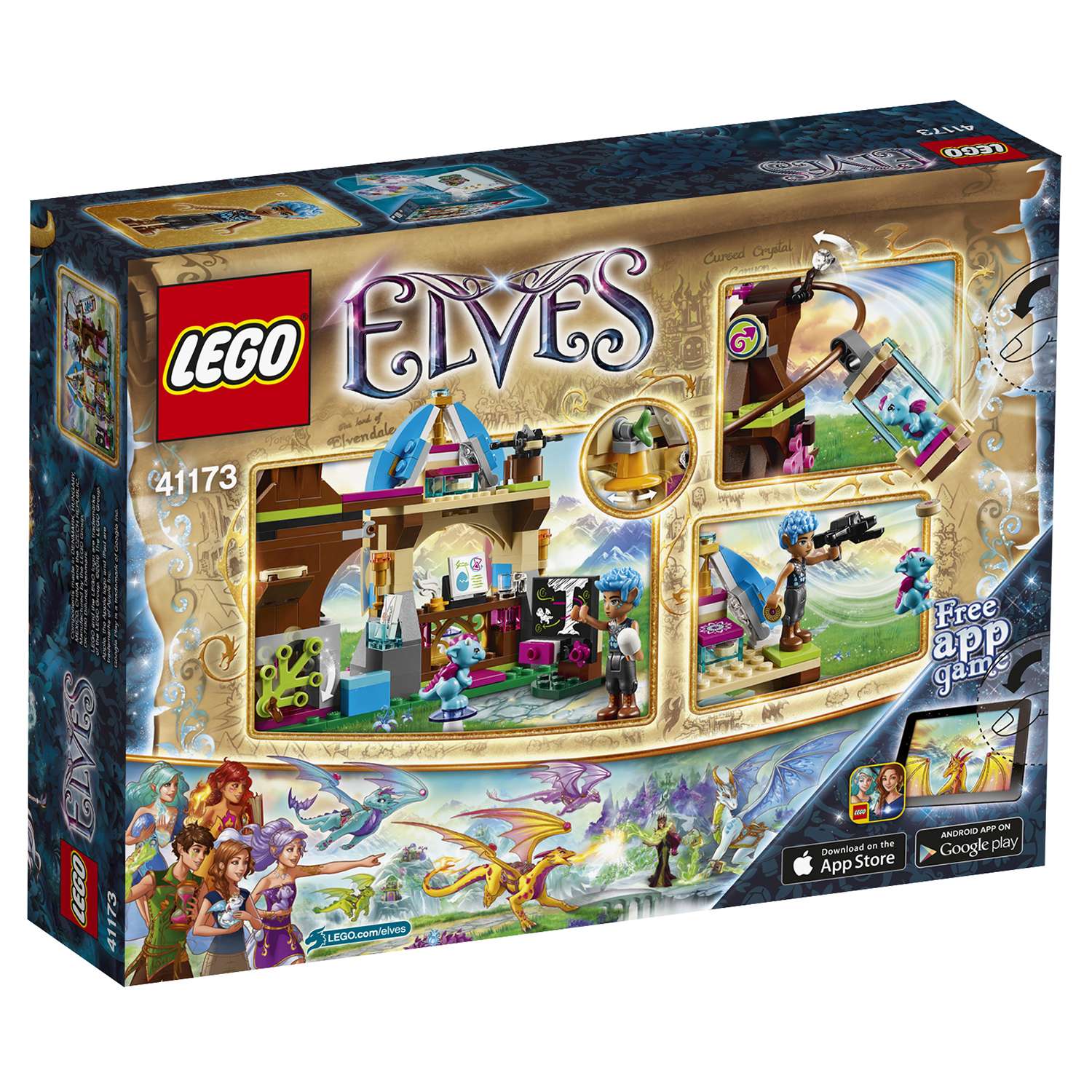 Конструктор LEGO Elves Школа драконов (41173) - фото 3
