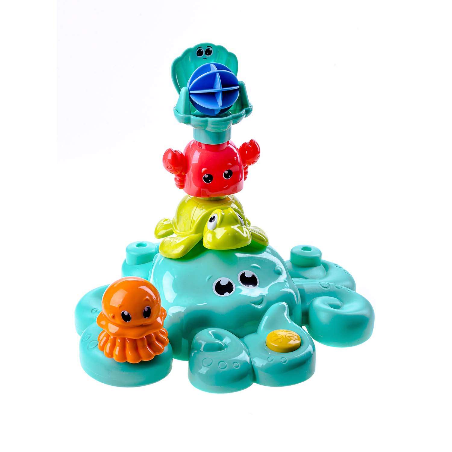 Набор для купания Baby and Kids игрушка Осьминожка и друзья фонтан ES56097 - фото 1