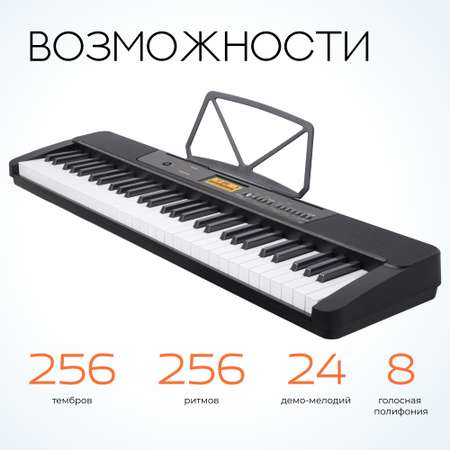 Синтезатор Tesler KB-6135 black