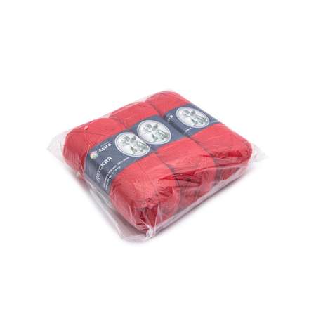 Пряжа для вязания Astra Premium детская из акрила и шерсти для детских вещей 90 гр 270 м красный 3 мотка