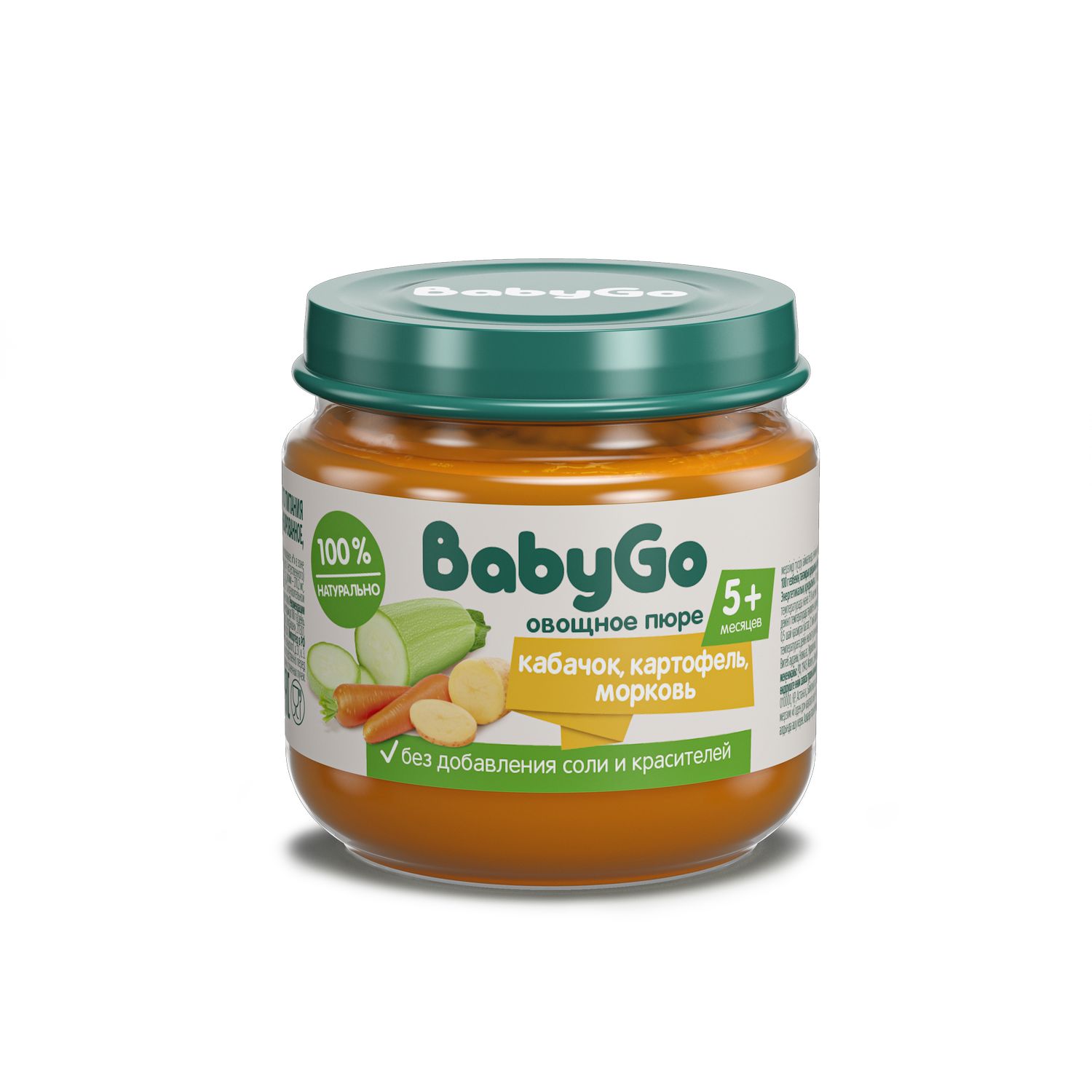 Пюре овощное Baby Go овощной салатик 80г с 5месяцев