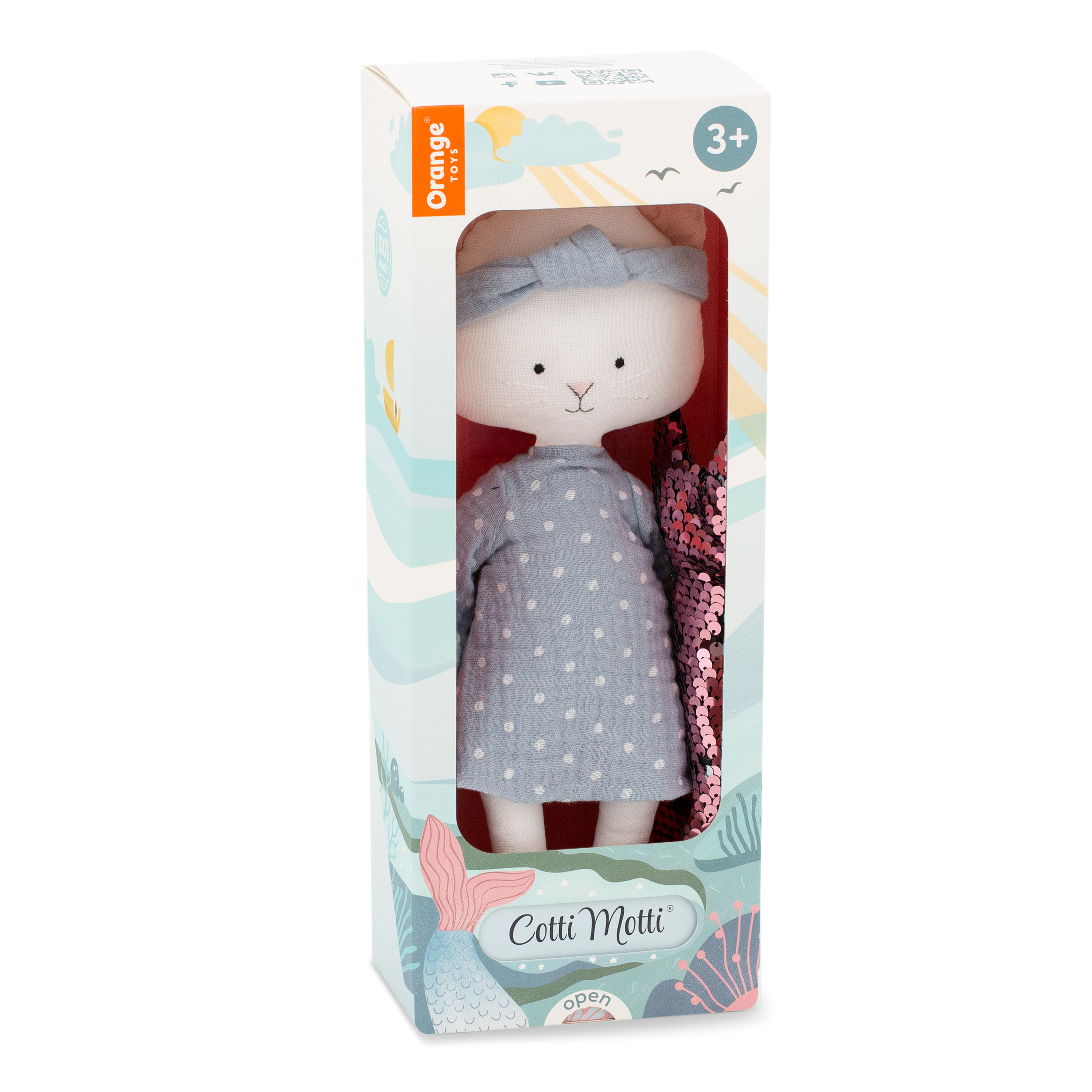 Игрушка Orange Toys Кошечка Кристи в голубом платье 30см CM01-29/13 CM01-29/13 - фото 6