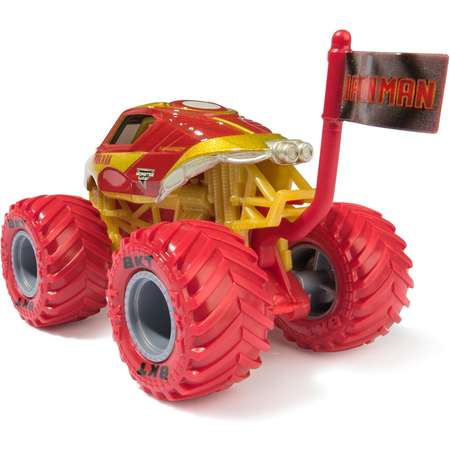 Монстр-трак Monster Jam Marvel Iron Man 1:64 красный