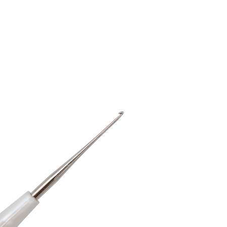 Крючок для вязания Pony из нержавеющей стали с пластиковой ручкой 0.75 мм 14 см 58902