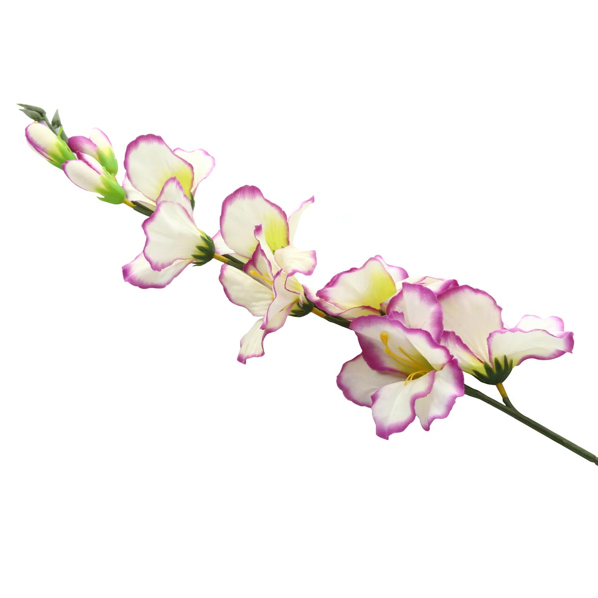 Цветок искусственный Astra Craft Гладиолусы 80 см цвет сиреневый - фото 1