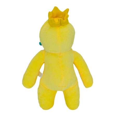 Мягкая игрушка Михи-Михи радужные друзья Rainbow friends Blue желтый 20см