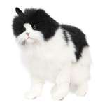 Реалистичная игрушка HANSA Кошка чёрно-белая 46 см