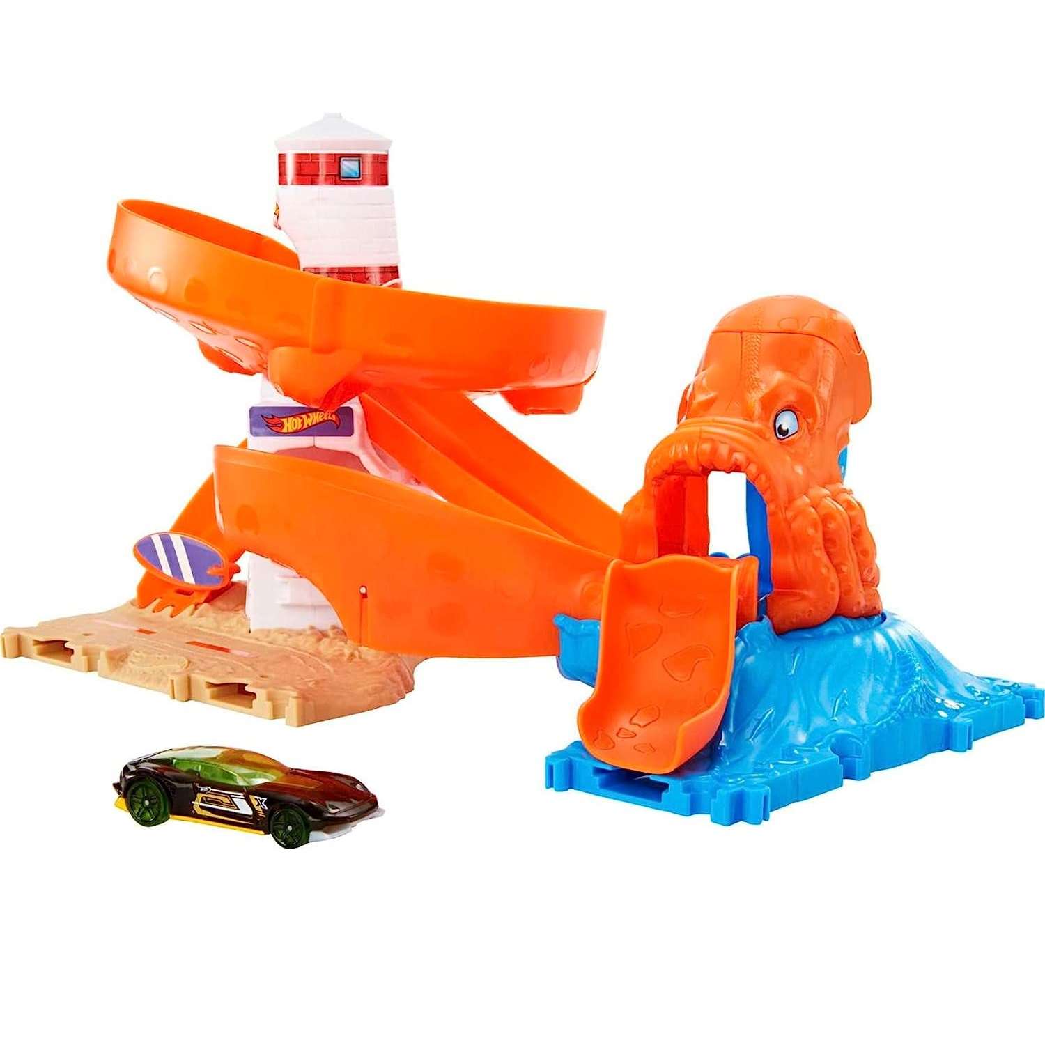 Набор игровой Hot Wheels City Octopus Invasion Attack HDR31 HDR29 - фото 1