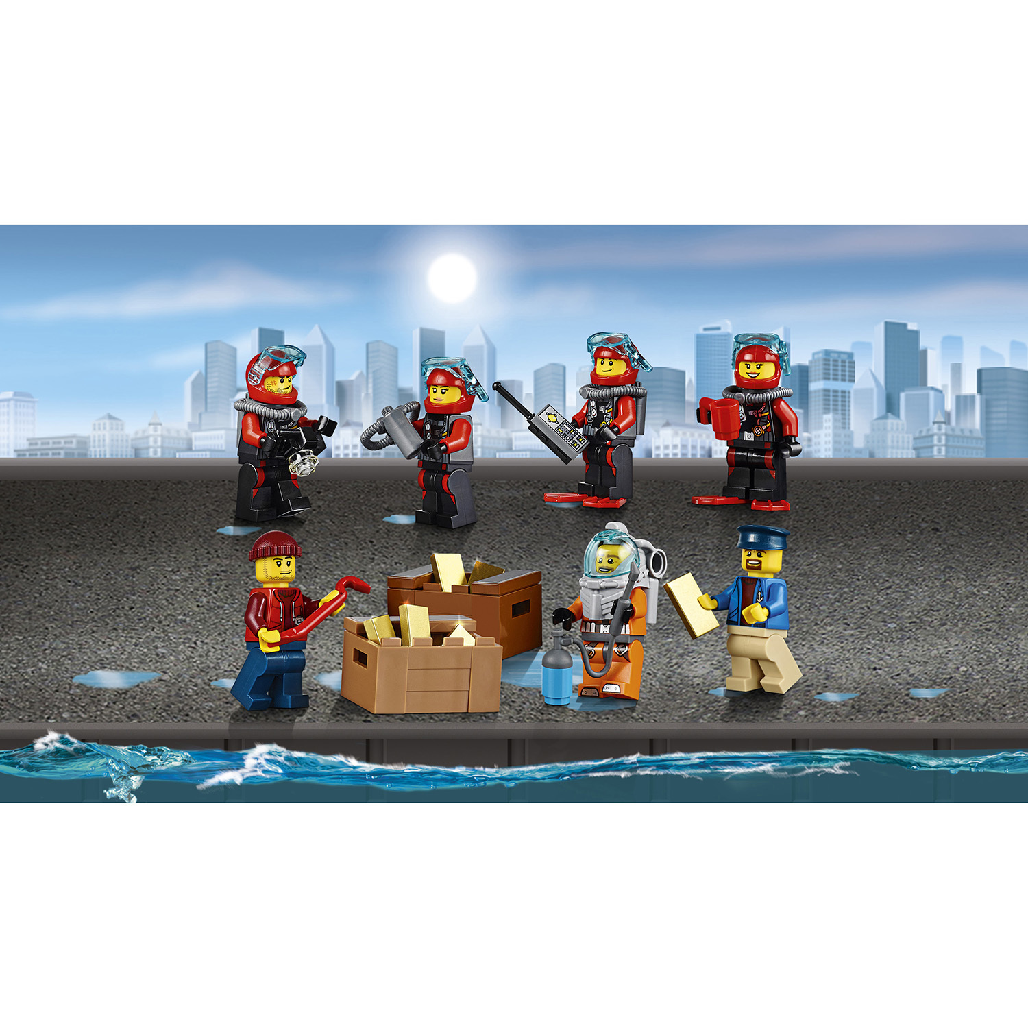 Конструктор LEGO City Deep Sea Explorers Корабль исследователей морских глубин (60095) - фото 5