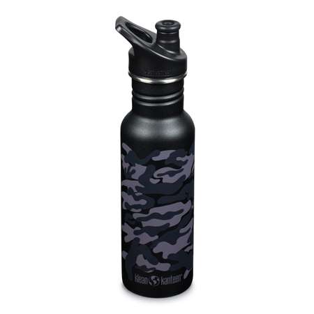 Бутылка Klean Kanteen Classic Narrow Sport 18oz (532 мл) Black Camo