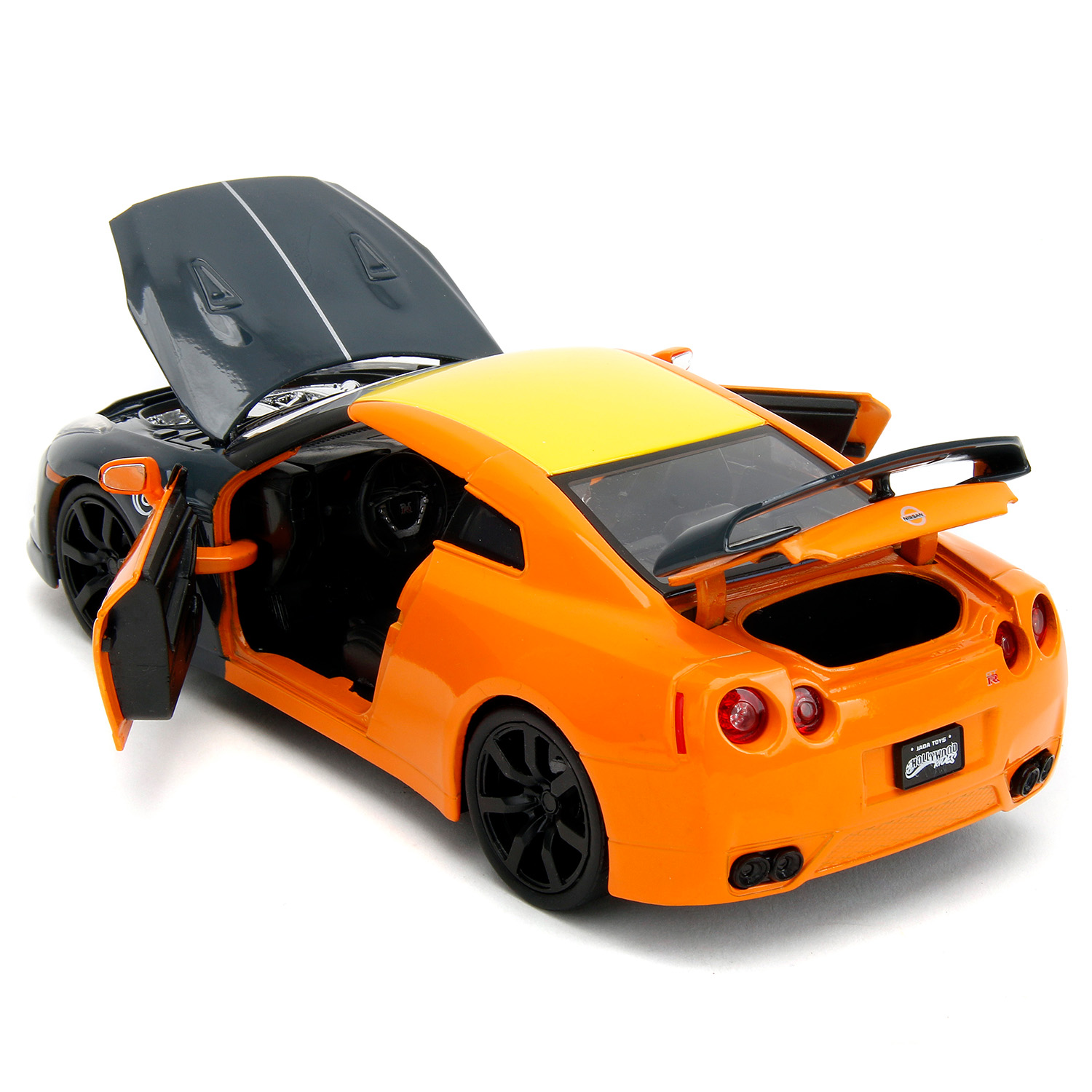 Автомобиль Jada Nissan GTR with Naruto 1:24 ТоуR265 - фото 4