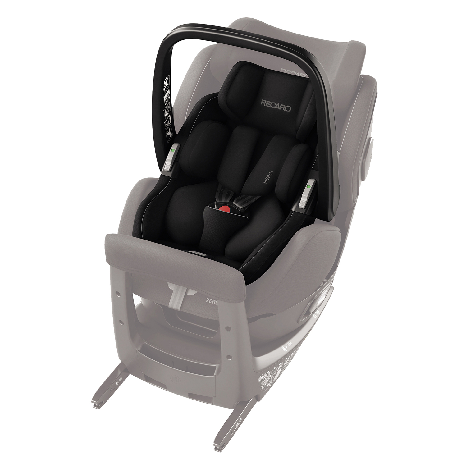 Автокресло Recaro Zero 1 Elite R129 Performance Black - фото 6