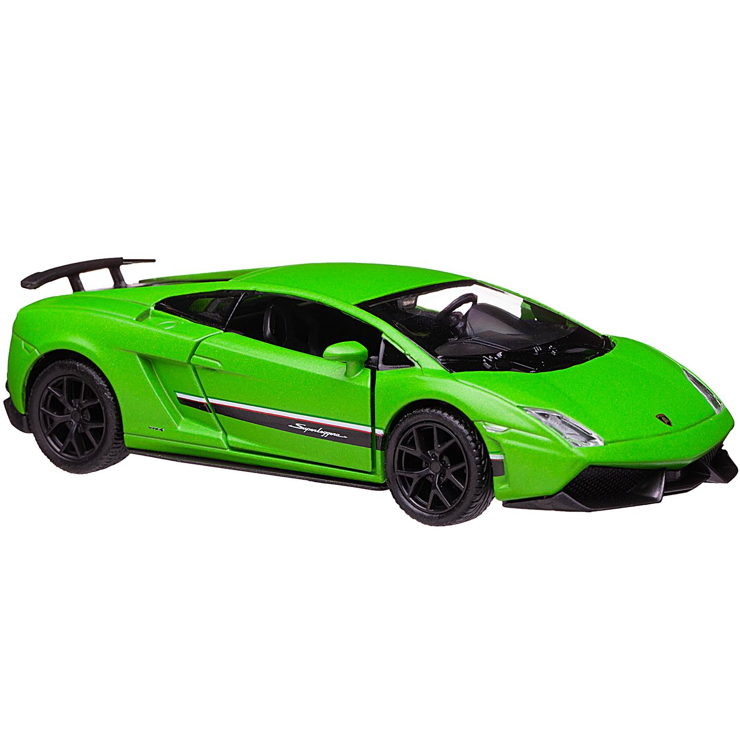 Автомобиль Uni-Fortune Lamborghini 1:32 зеленый 554998M(A) - фото 5