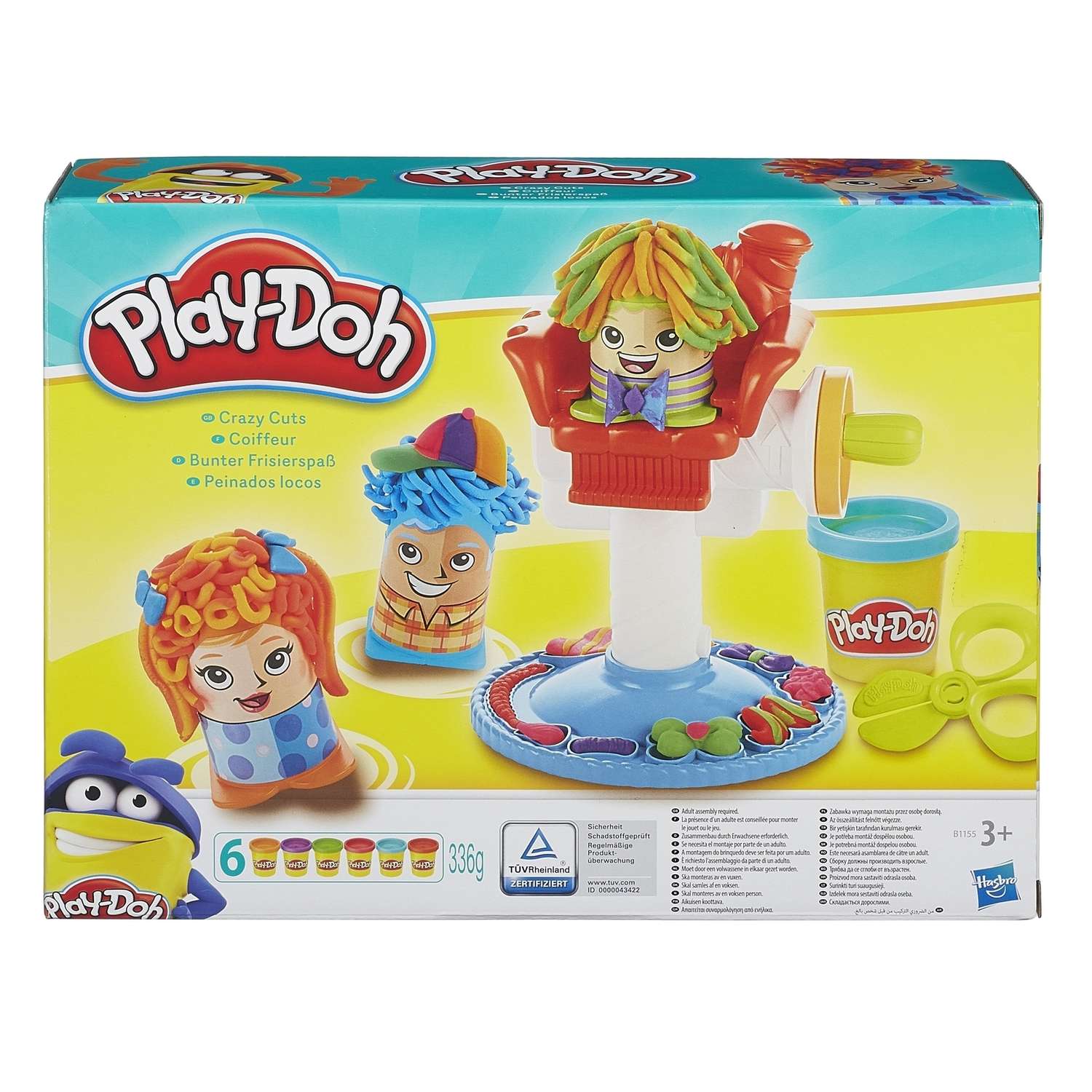 Набор Play-Doh Сумасшедшие прически - фото 1