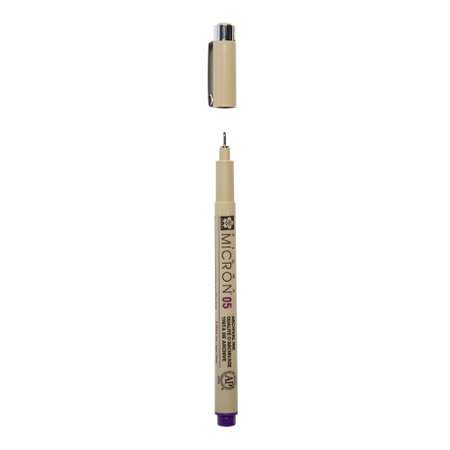 Ручка капиллярная Sakura Pigma Micron 05 цвет чернил: фиолетовый